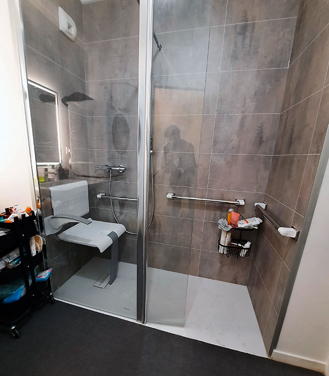 Douche PMR Am nagement Et Installation Douche PMR Douche PMR Am nagement Et Installation Douche PMR